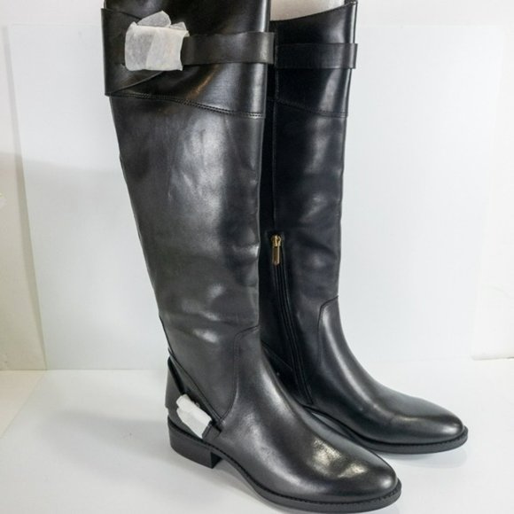 Sam Edelman Portman Knee High Boot Black - Picture 2 of 3